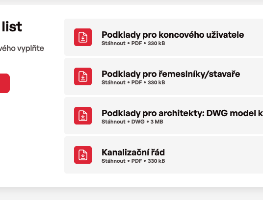 Běžný malý produkt