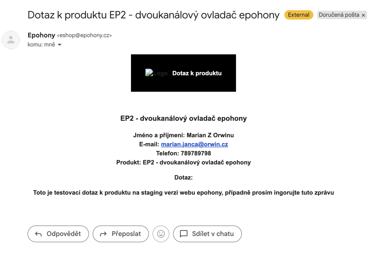 Dárkový poukaz (elektronický)